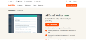 HubSpot – AI Email Writer