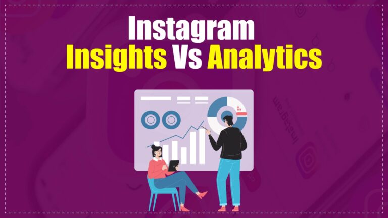 Instagram insights vs Analytics