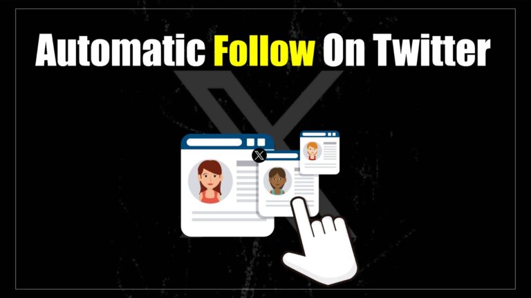 automatic follow on twitter