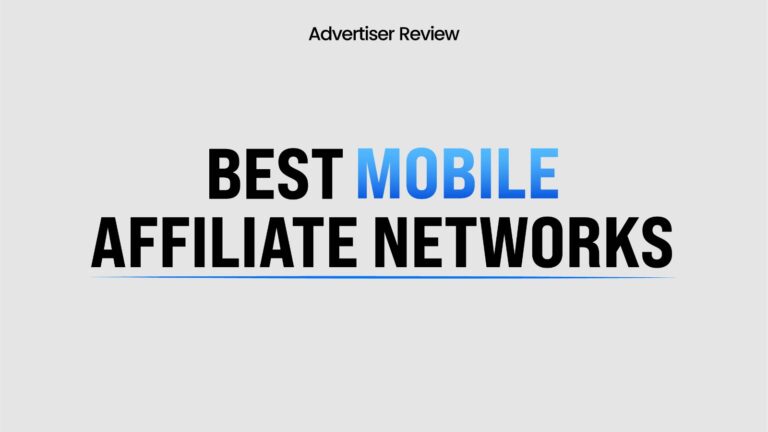 Best Mobile Affiliate Networks