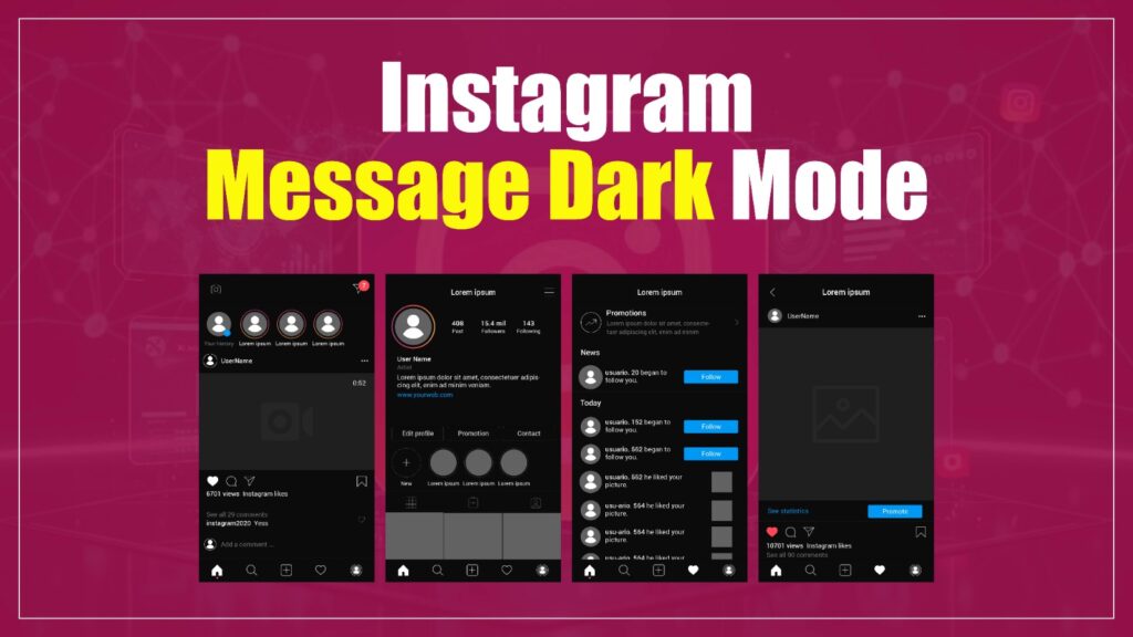 How to Enable Instagram Message Dark Mode How to Enable Instagram Message Dark Mode