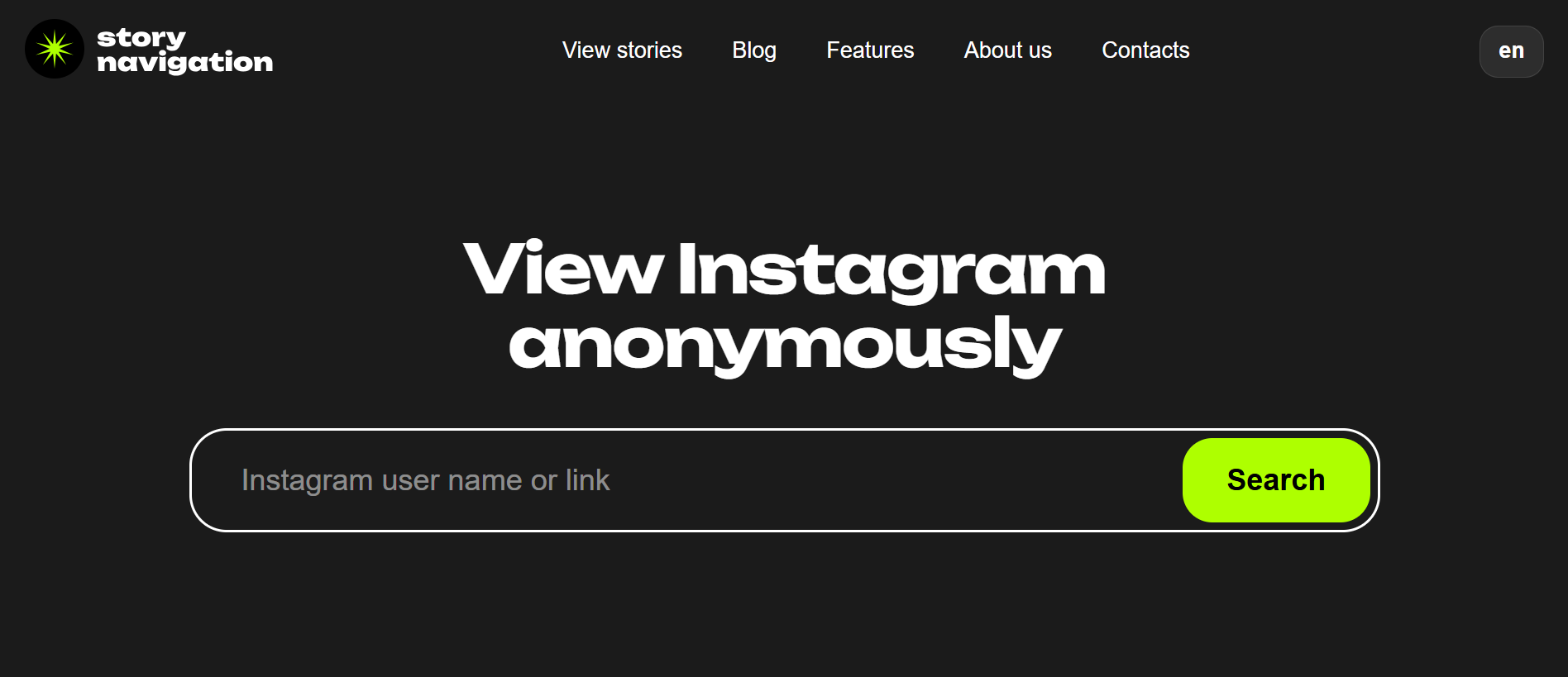 InstaNavigation