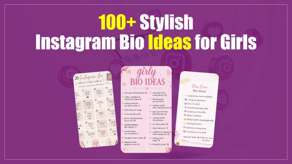 bio for instagram for girl