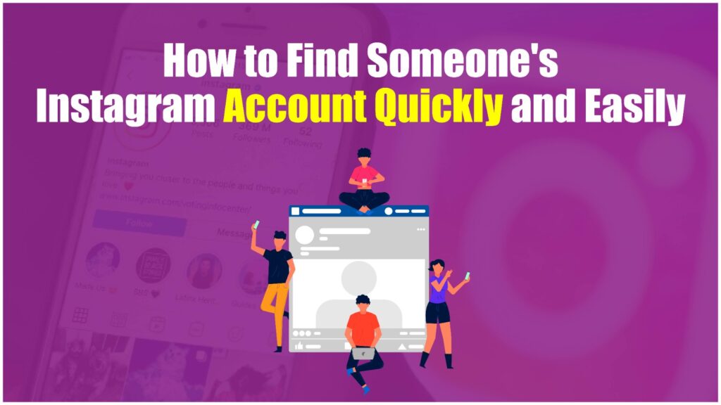 how to find someone's instagram