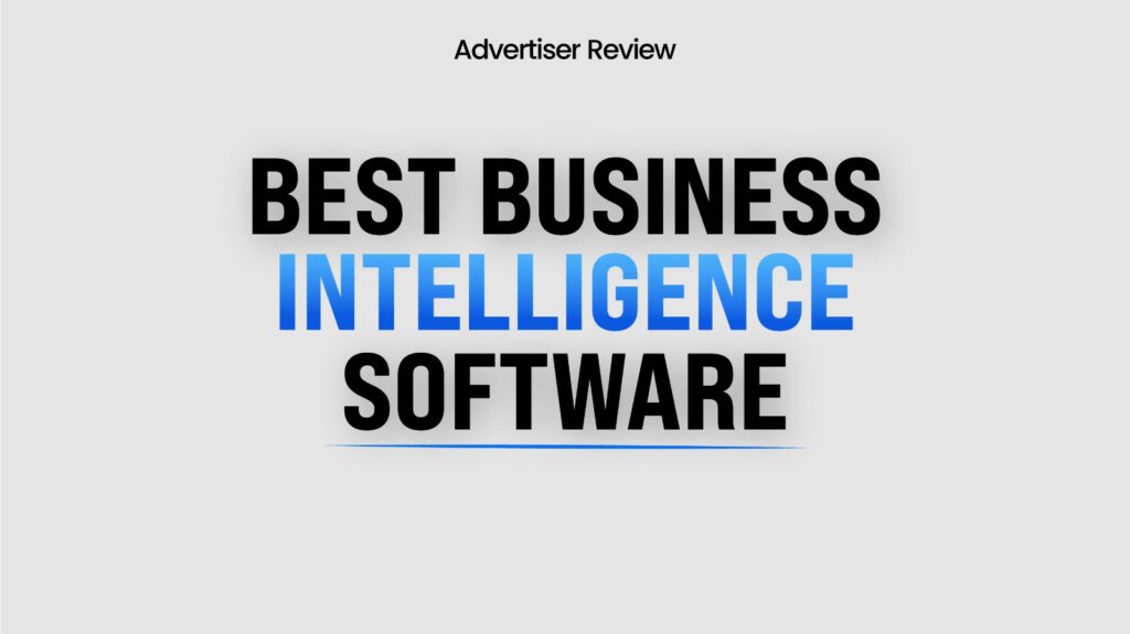Best Business Intellegence Software