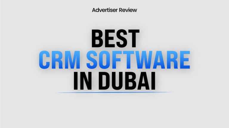 Best CRM Software in Dubai