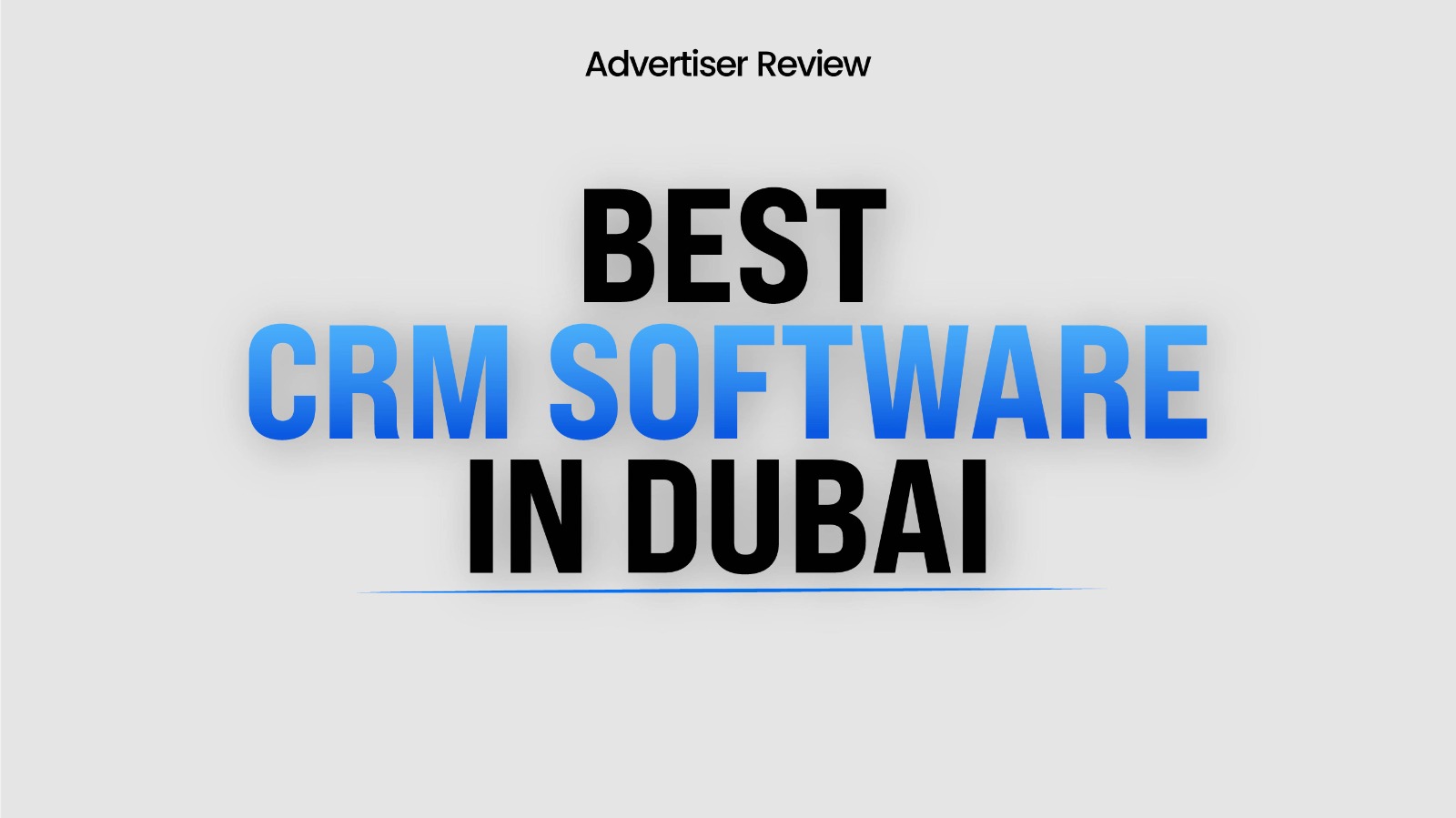 Best CRM Software in Dubai