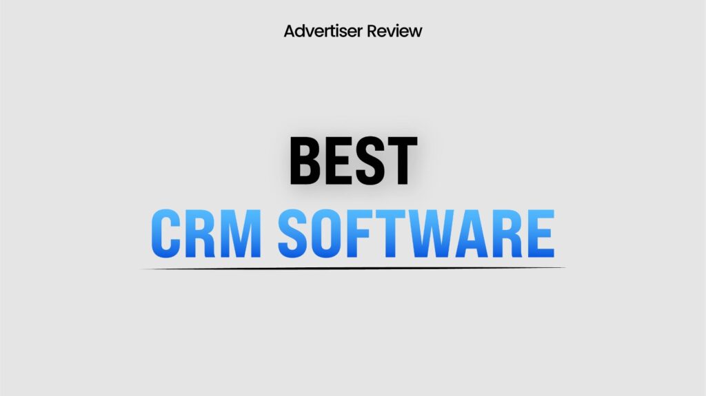 best crm software