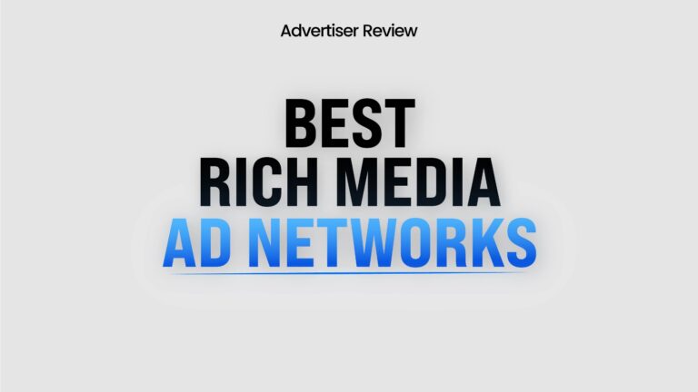 Best Rich Media Ad Networks