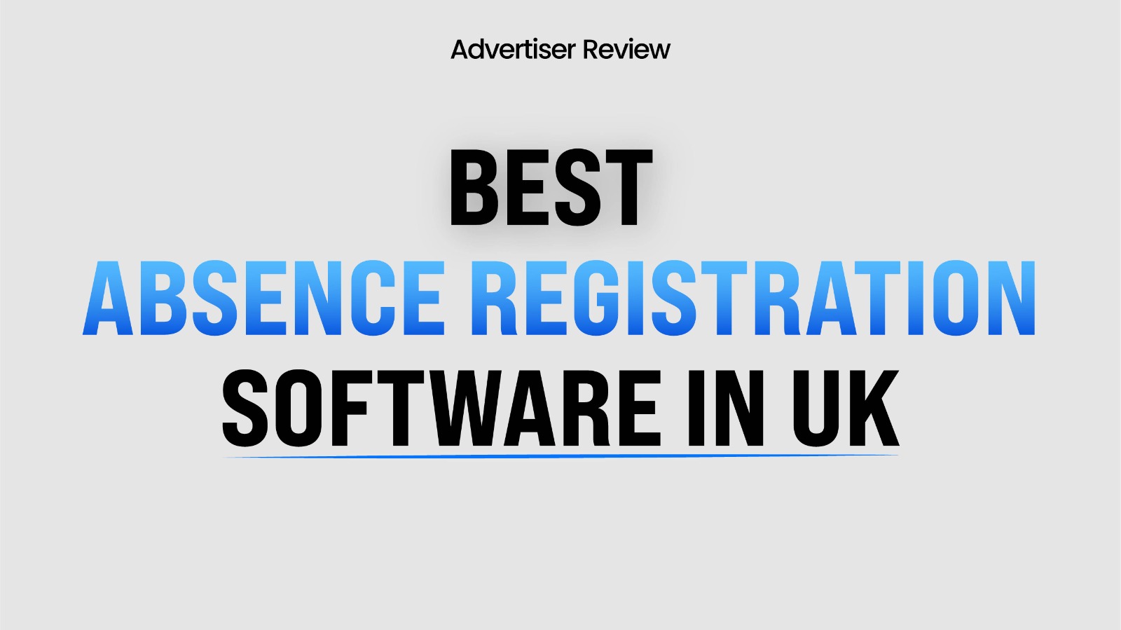 best absence registrartion software in uk