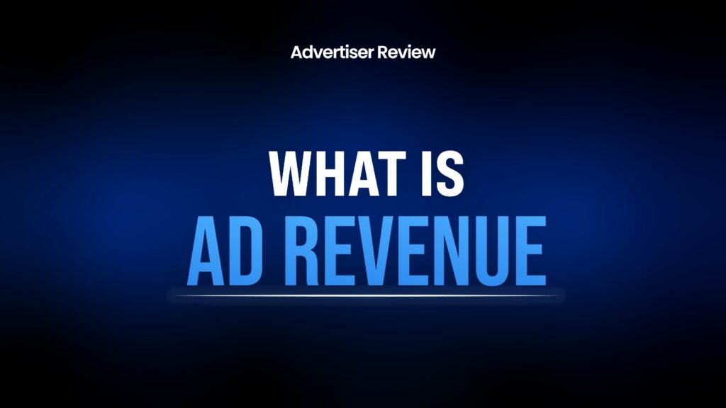 what is ad revenue