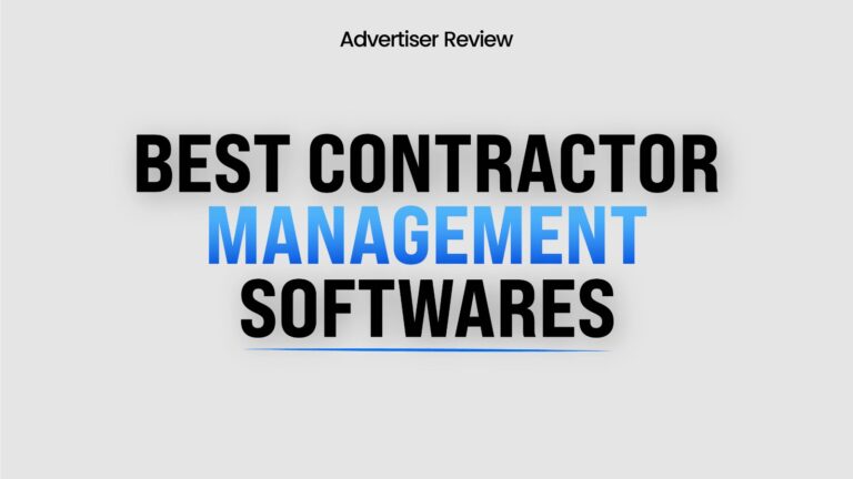 Best Contractor Management Software