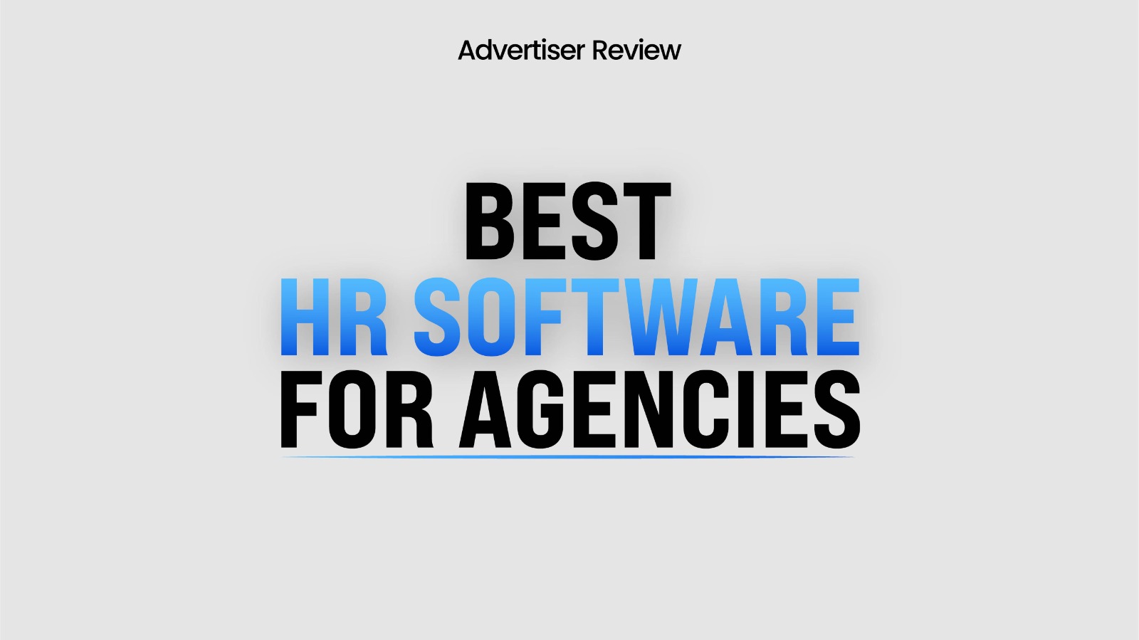 Best HR Software for Agencies