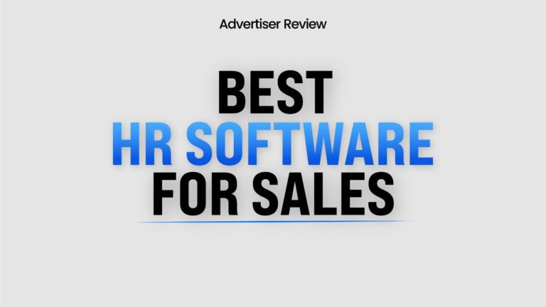 Best HR Software for Sales