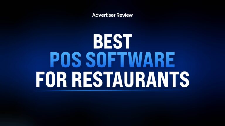 Best Point of Sale Software for Restaurants