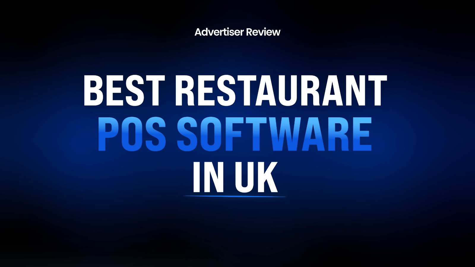 Best restaurant POS software in UK