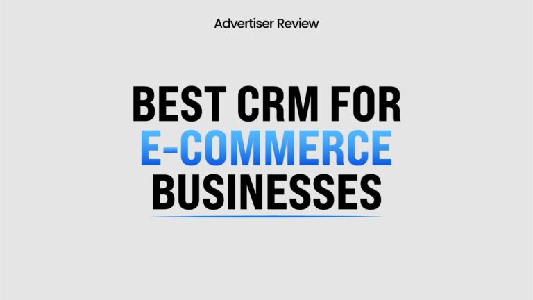 best crm for eccomerce businesses